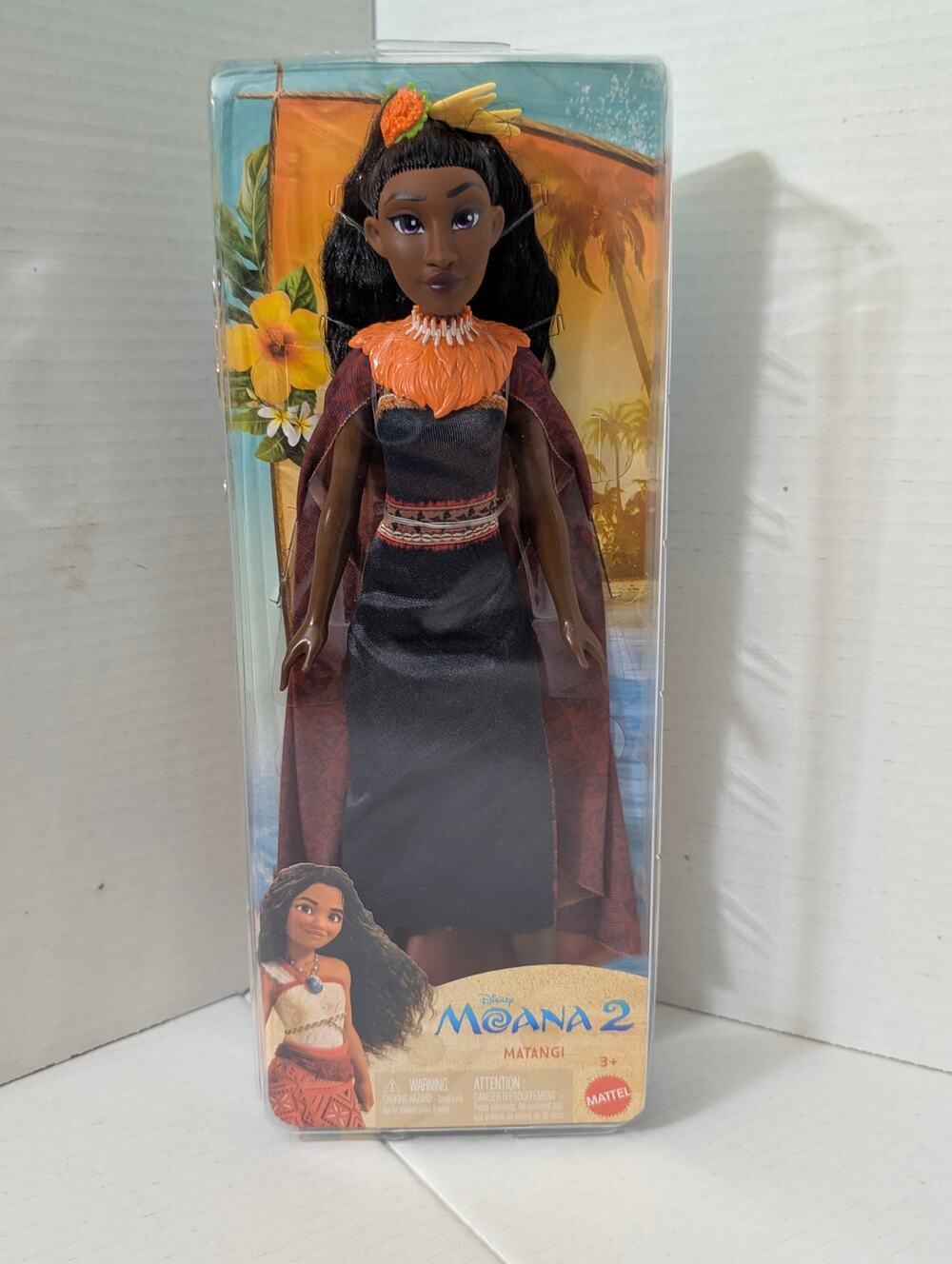 Disney Moana 2 Matangi Doll NIB Mattel JBT40 Fashion Doll Villain Demigod Toy